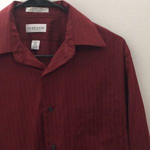 Van Heusen - Wrinkle Free Button Down Dress Shirt